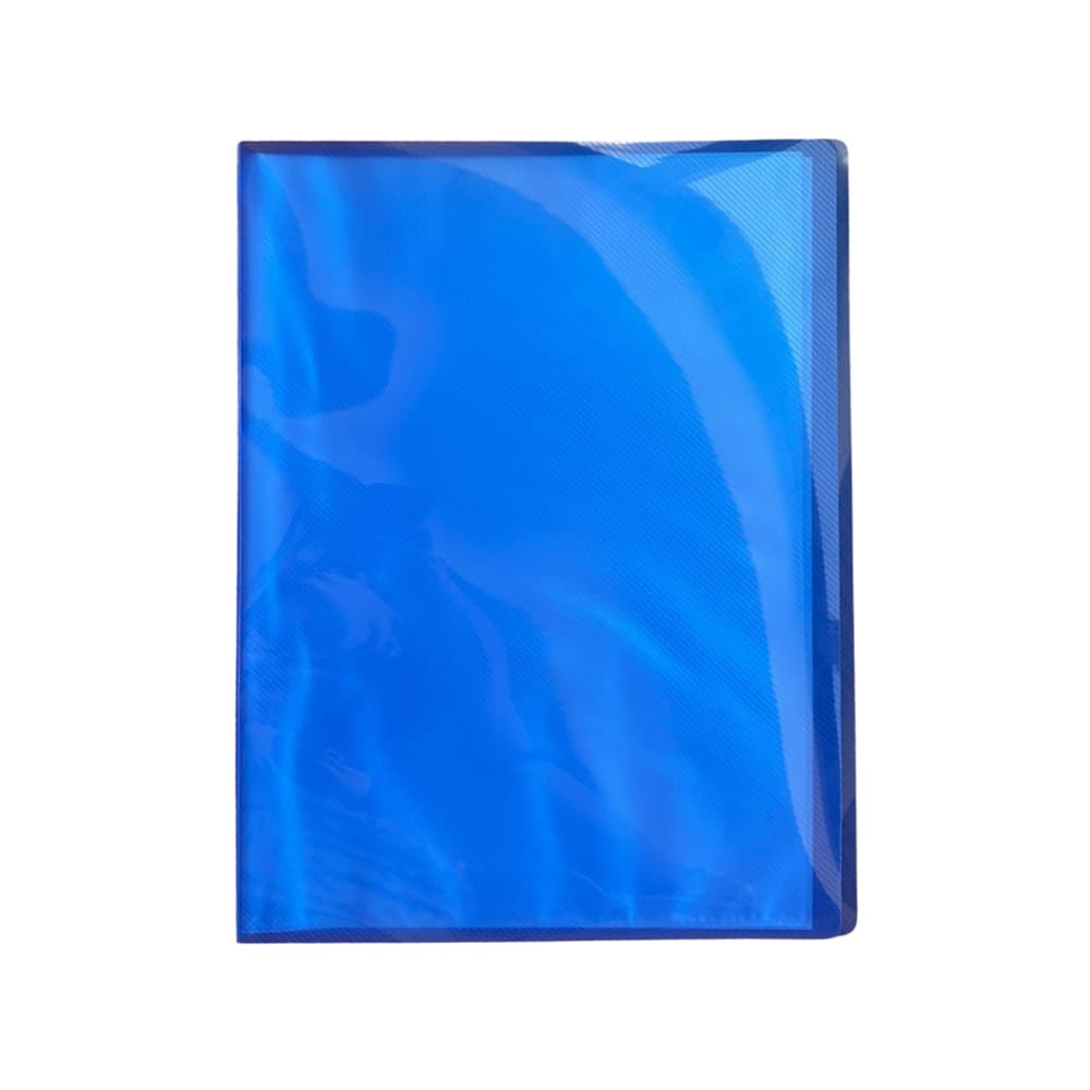 Pasta c/10 Bolsas 20 Páginas Catálogo Azul