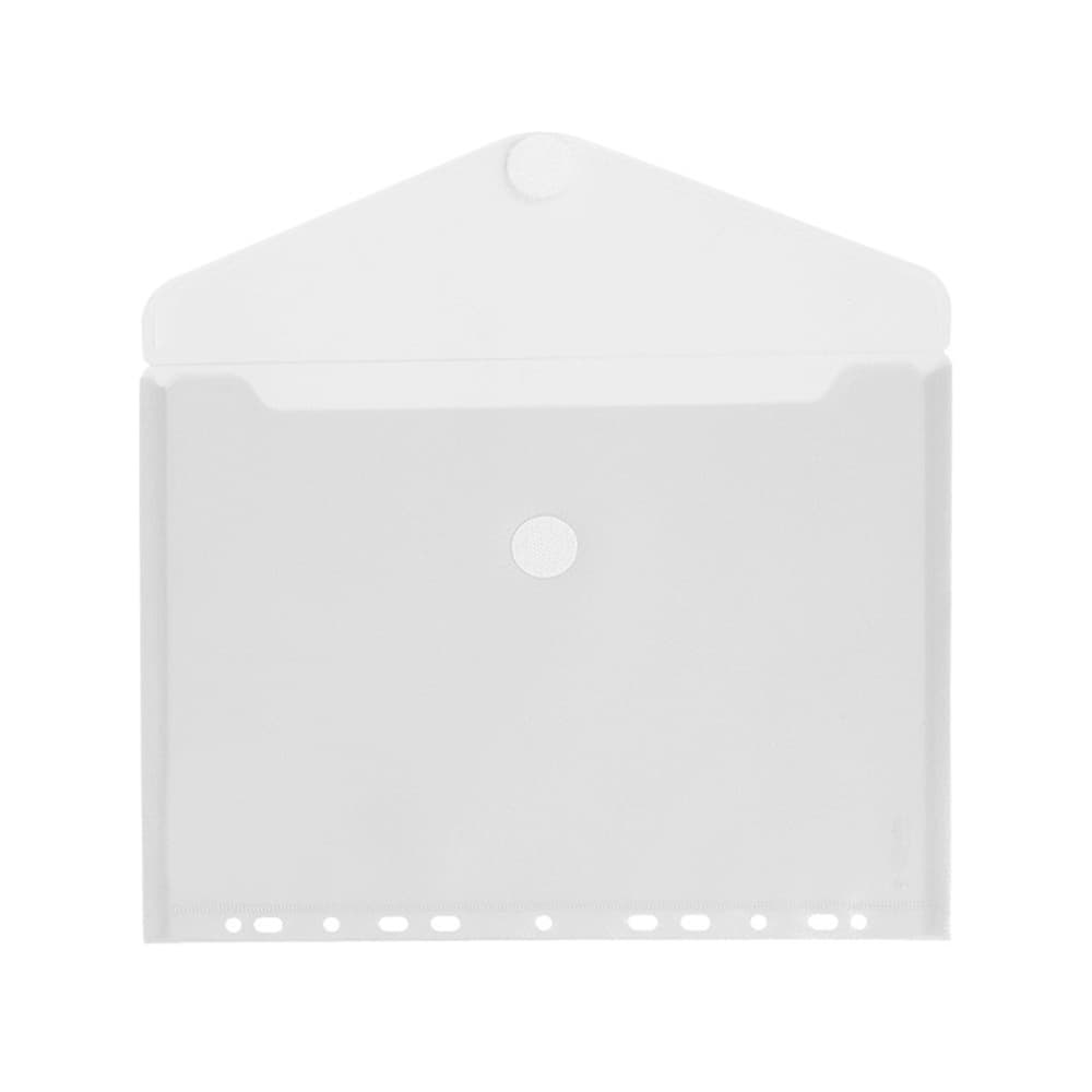 Bolsas Catálogo A4 com Fecho Velcro Transparente 1un