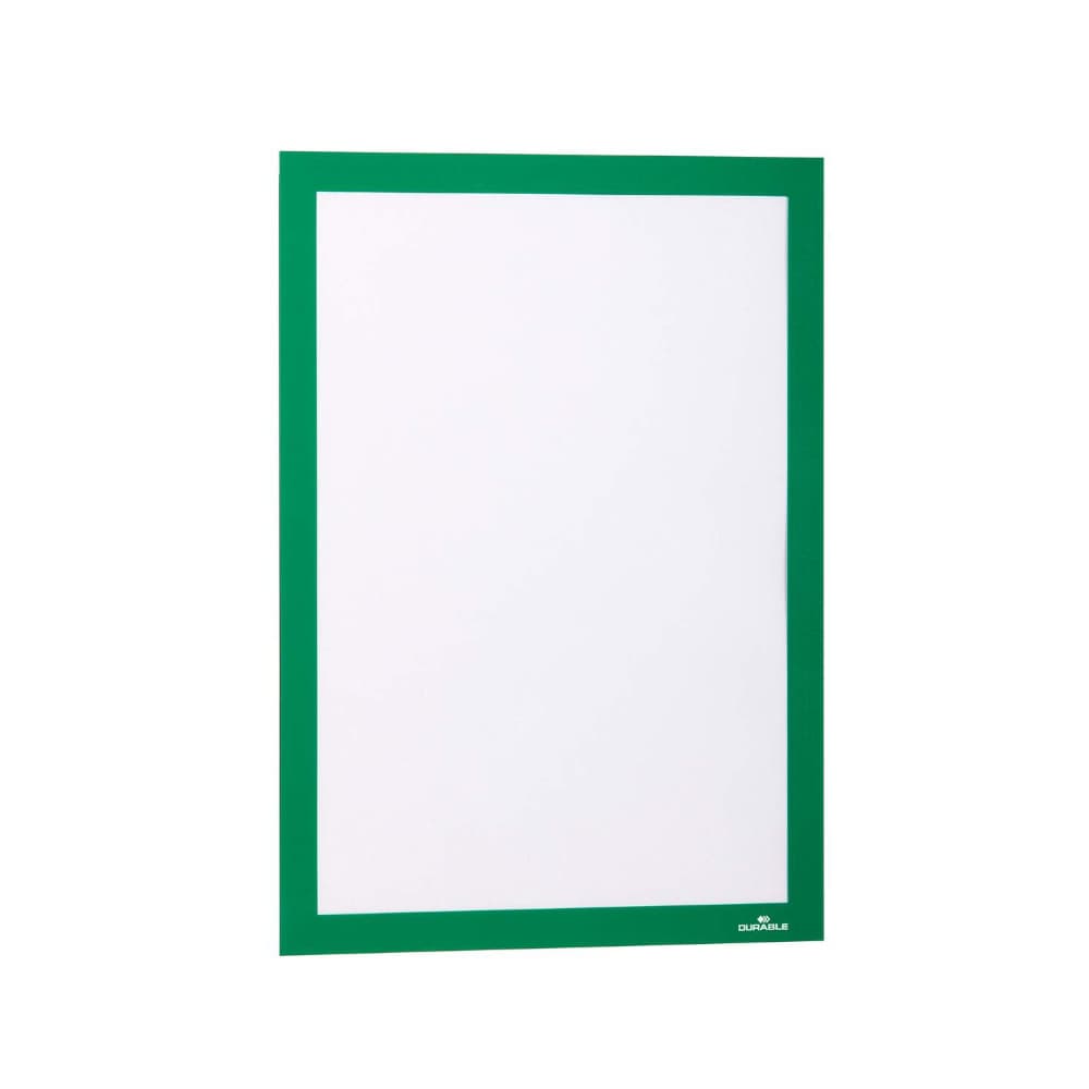 Moldura Adesiva A4 Duraframe 4872-05 Verde 2un