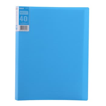 Pasta c/40 Bolsas 80 Páginas Catálogo Eagle Azul