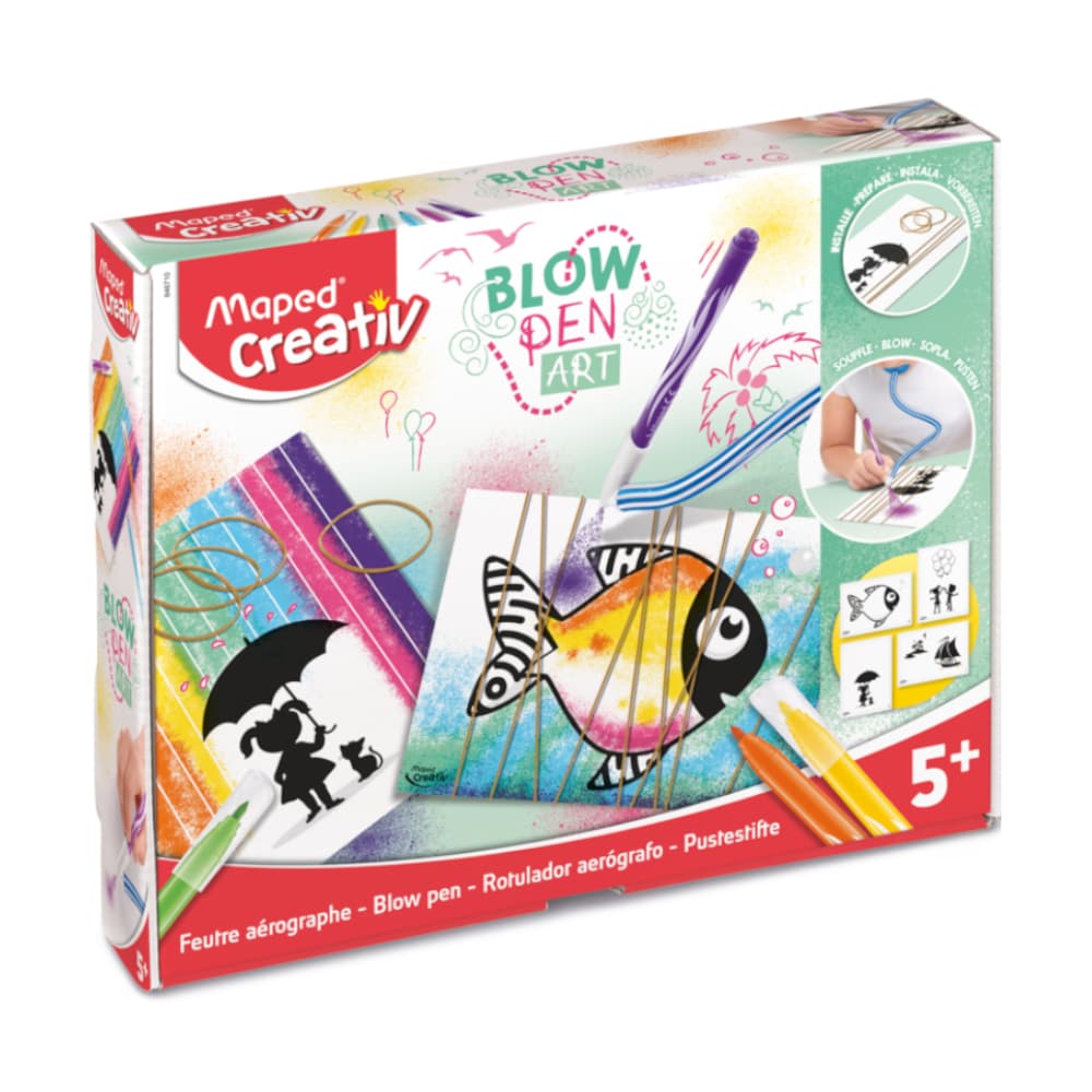 Caneta de Sopro - Arte com fios