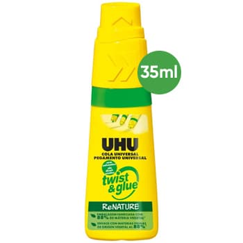 Cola Liquida UHU Twist Glue Renature 35ml 1un