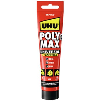Cola e Veda Poly Max Express Tubo UHU 165g