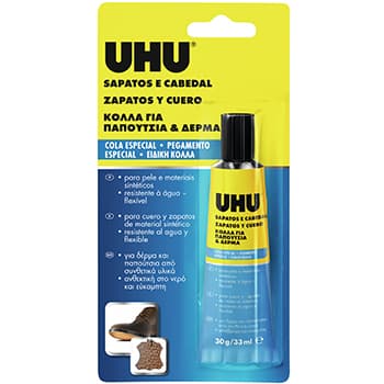 Cola Sapatos e Cabedal 34ml UHU