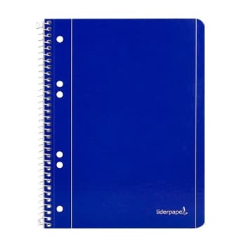 Caderno Espiral A5 Quadriculado 70g Azul 80Fls
