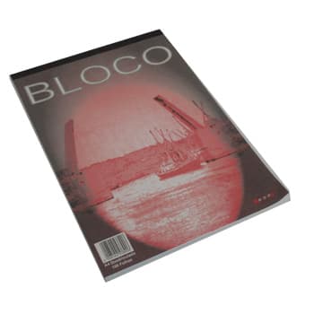 Bloco Notas A4 Quadriculado Pack 5un