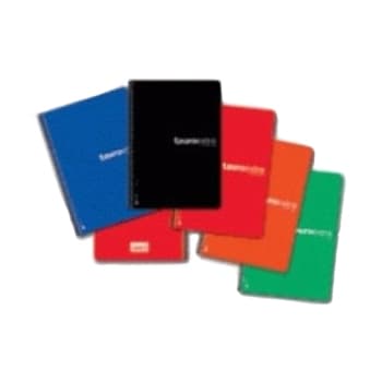 Caderno Espiral A5 Quadriculado 63g Tauro Sortido 80Fls 10un