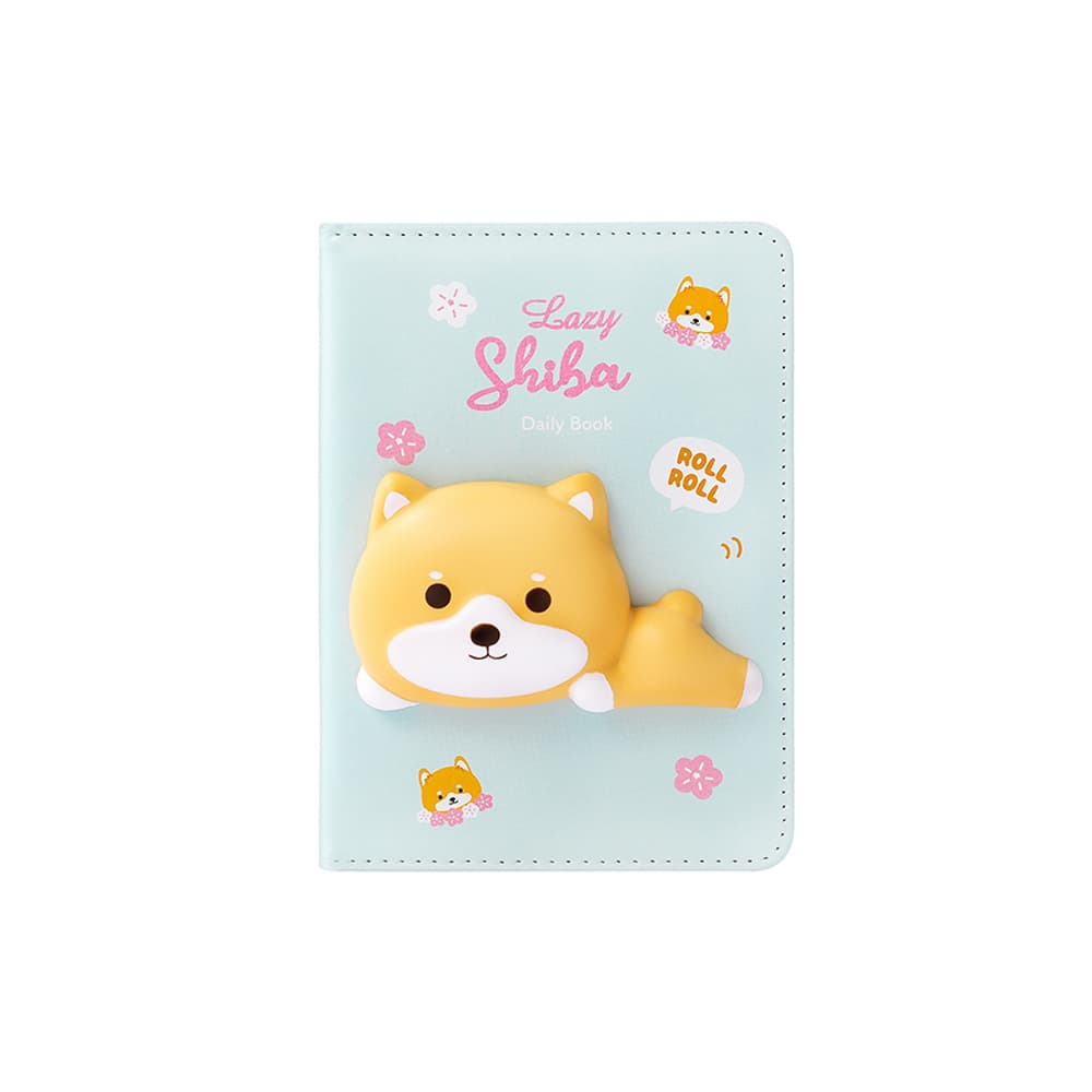 Bloco Notas 157x112mm Squishy Lazy Shiba 96Fls