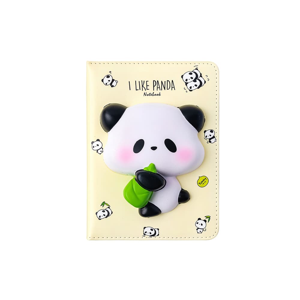 Bloco Notas 194x165mm Squishy I Like Panda 128Fls