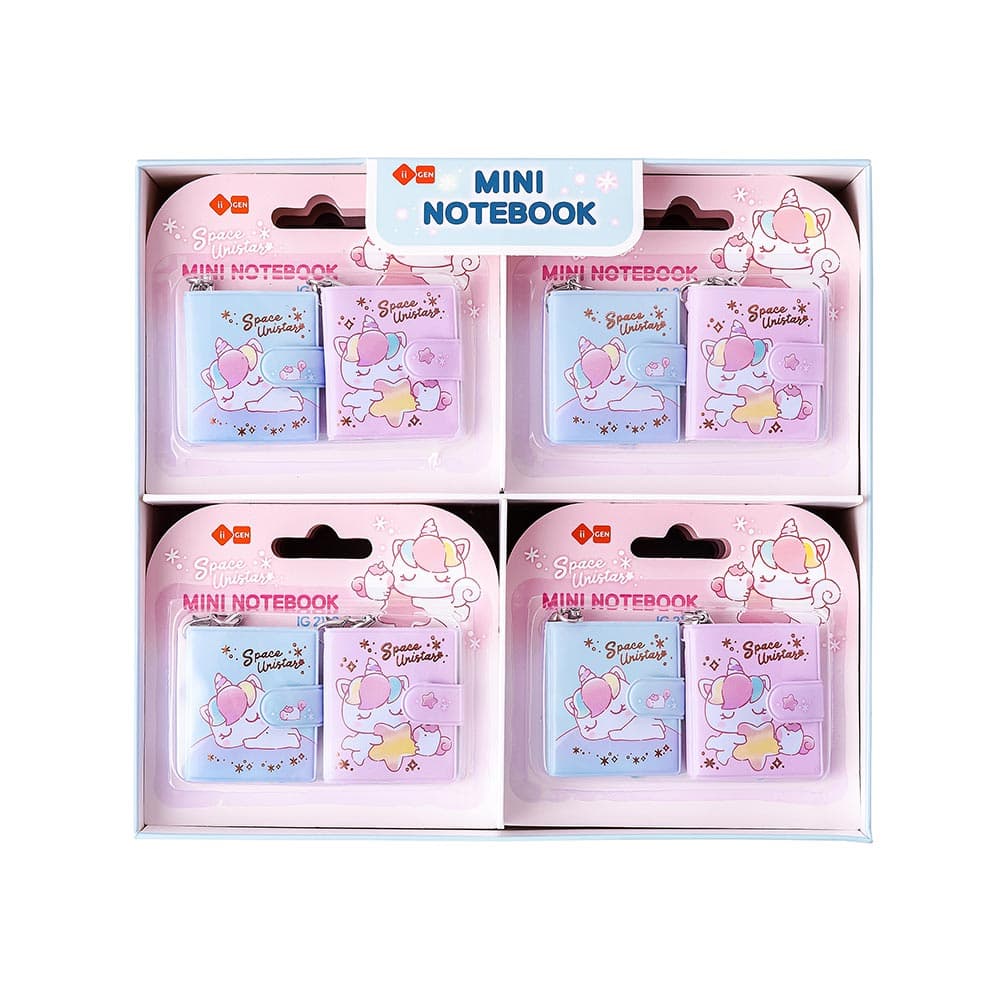 Bloco Notas Mini 35x39mm Sweet Unicorn 2un