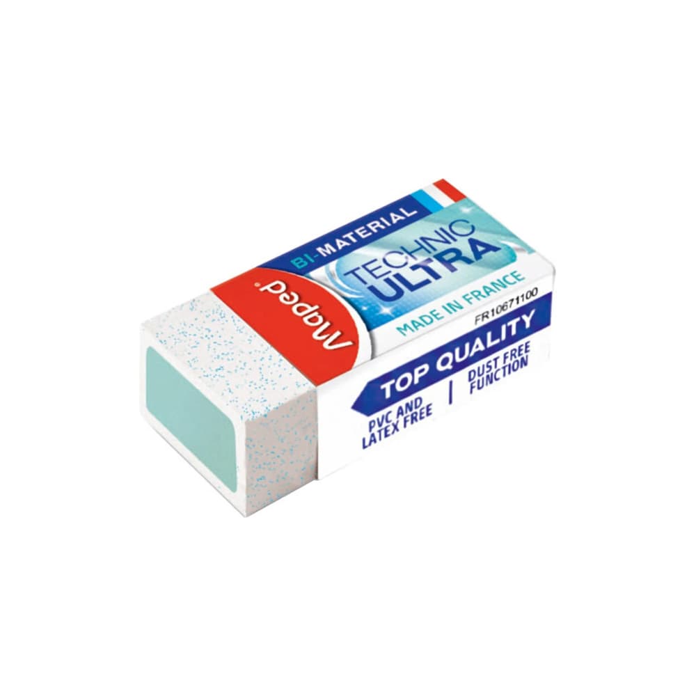 Borracha Branca 39x17,8x12,3 Maped Technic Mini (Sem PVC)1un