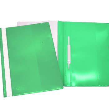 Classificador Capa Transparente Verde Roma 262.02 Pack 10un