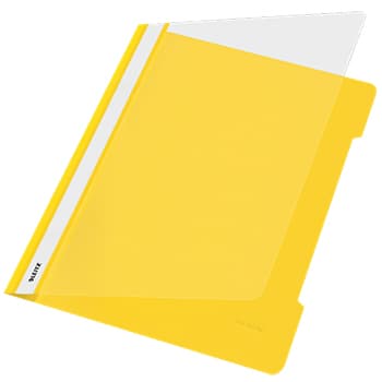 Classificador Capa Transparente Amarelo Leitz 4191 25un