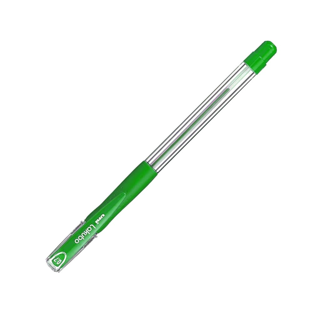 Esferográfica Uni Lakubo SG100 RuberGrip Verde 0,7mm 1un