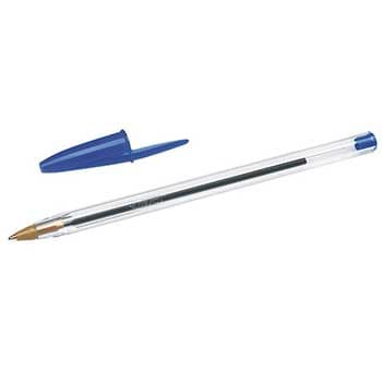Esferográfica BIC Cristal Ball Point Azul 1mm 50un