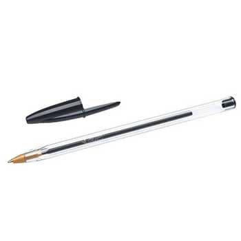 Esferográfica BIC Cristal Ball Point Preto 1mm 50un