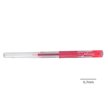 Esferográfica Gel Dong-A Jell-Zone Vermelho 0,7mm 12un