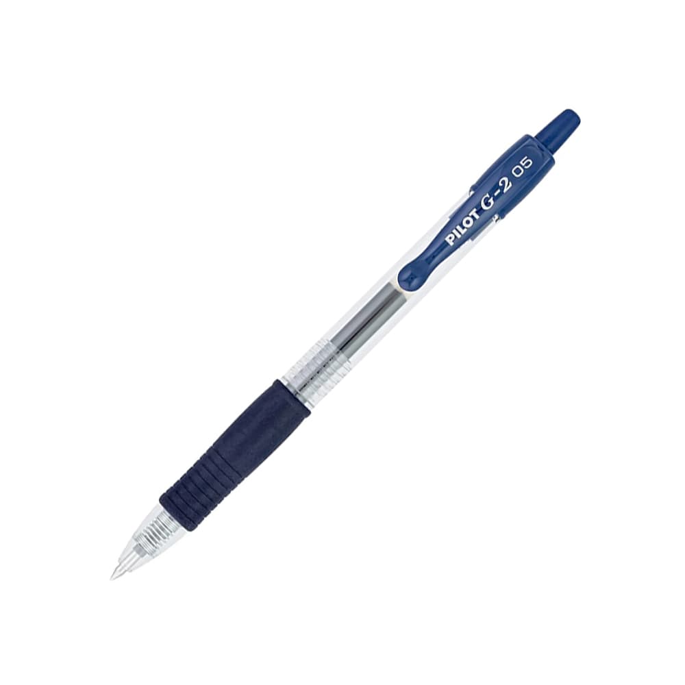 Esferográfica Gel Pilot G-2 Retrátil Azul 0,5mm 1un