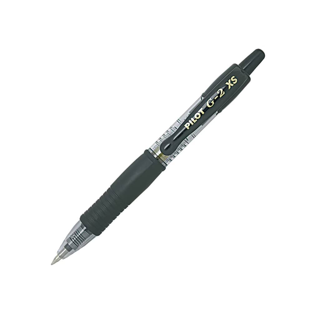 Esferográfica Gel Pilot G-2 Pixie Mini Retrátil Preto 0,7mm