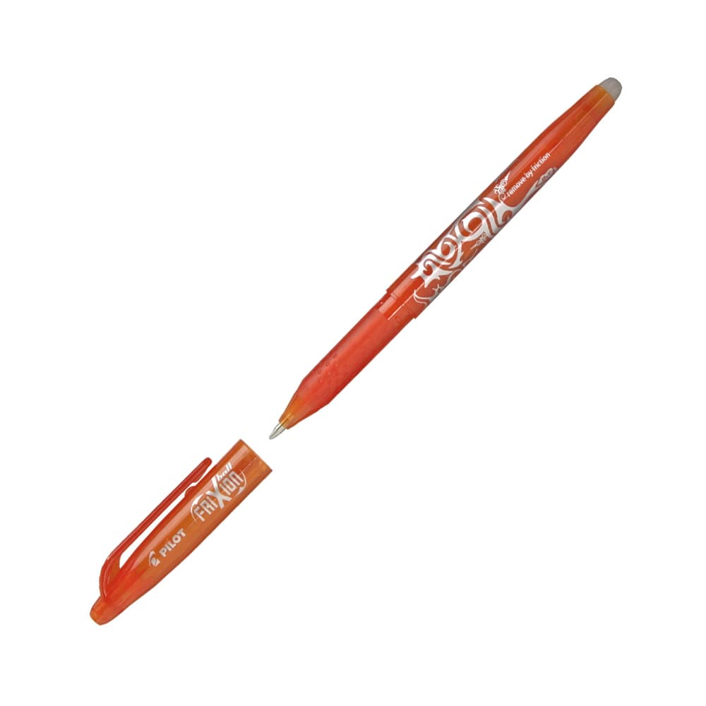 Esferográfica Gel Pilot Frixion Ball Laranja 0,7mm 1un
