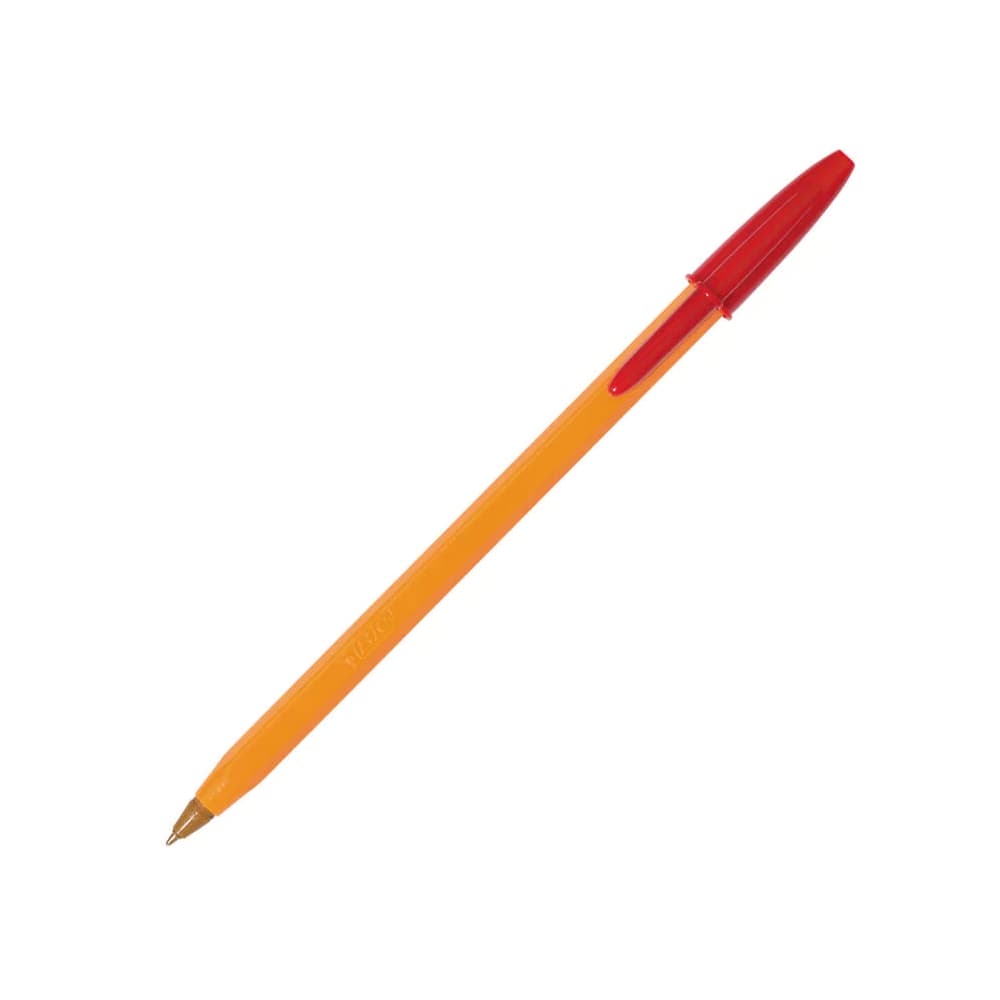 Esferográfica BIC Orange Ball Point Fine Vermelho 0,8mm 20un