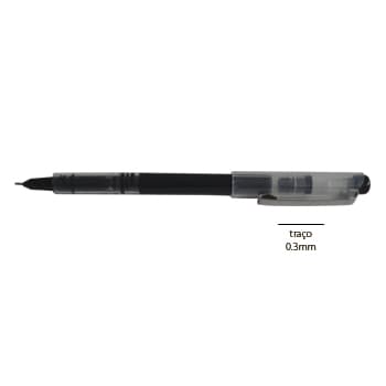 Marcador Roller Needle Point 0,3mm Preto 1un