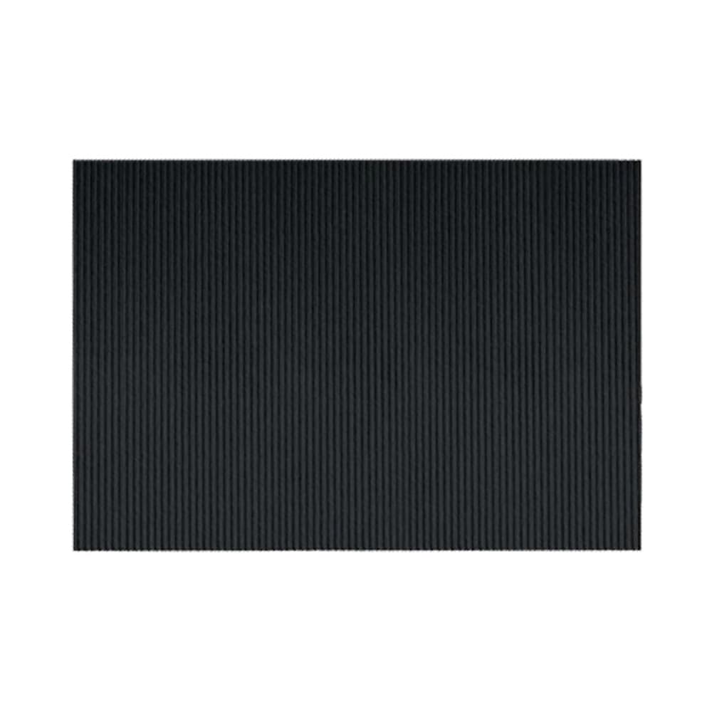 Cartão Canelado Colorido 50x70cm Preto Folha