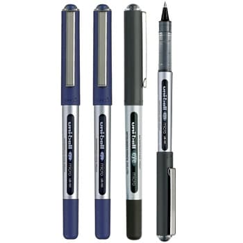 Marcador Roller Uniball UB150 0,5mm 2 Cores 2+2un