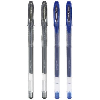 Esferográfica Uni Signo UM120 2 Cores 0,5mm 2+2un