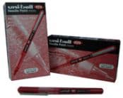 Marcador Roller Uniball UB165 0,2mm Vermelho 12un