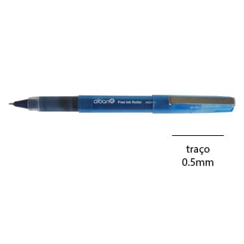 Marcador Roller AC1090 Needle Point 0,5mm Azul 1un