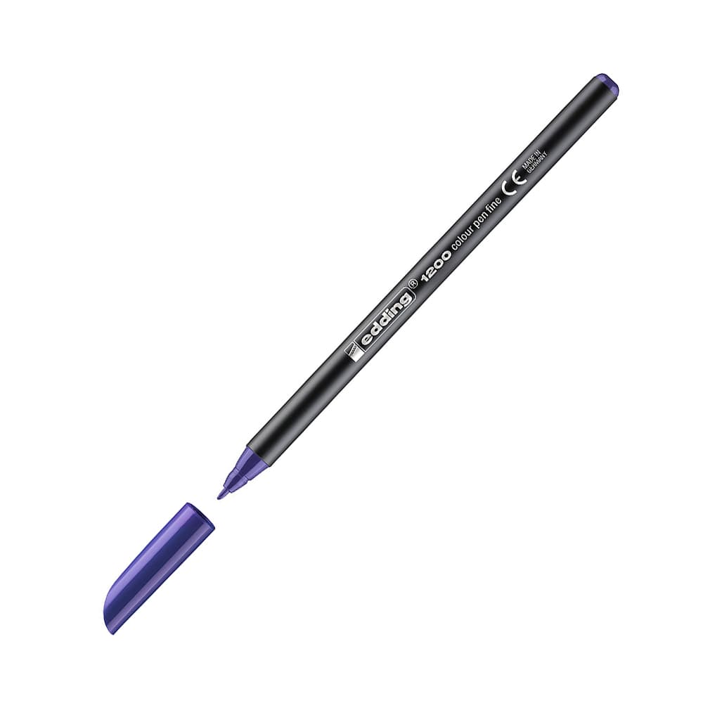 Marcador Médio Edding 1200 1mm Violeta 1un