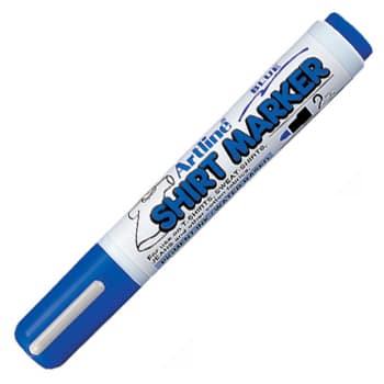 Marcador Tecidos Artline EKT Shirt Marker 2mm Azul 1un