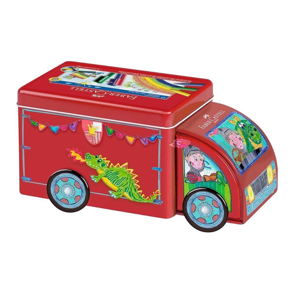 Marcador Feltro Faber Castell Connector Camião 33un