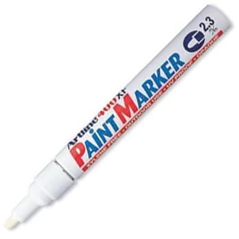 Marcador Permanente Grosso Artline Opaco 2,3mm Branco 1un