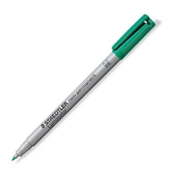 Marcador Médio Staedtler Lumocolor 315-5 1mm Verde 1un