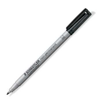 Marcador Médio Staedtler Lumocolor 315-9 1mm Preto 1un