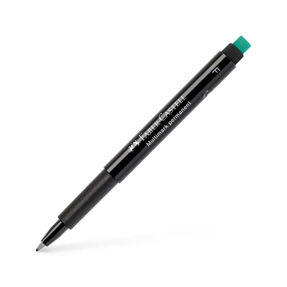 Marcador Permanente Fino Faber-Castell 0,7mm Preto 1un