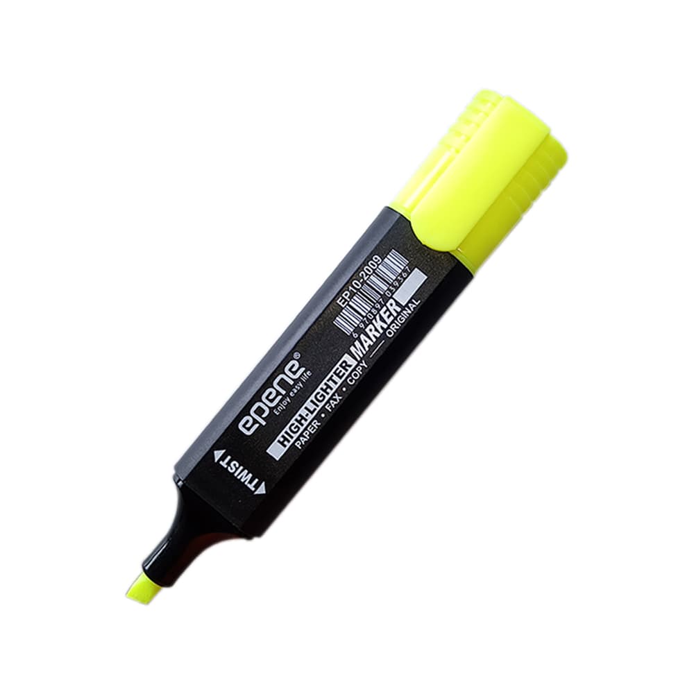 Marcador Fluorescente Epene EP10-2009 Amarelo 1un