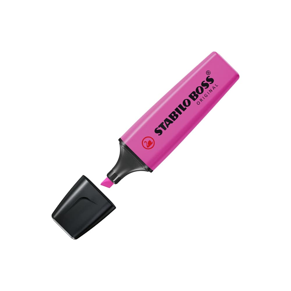 Marcador Fluorescente Stabilo 70/58 Rosa Escuro 10un