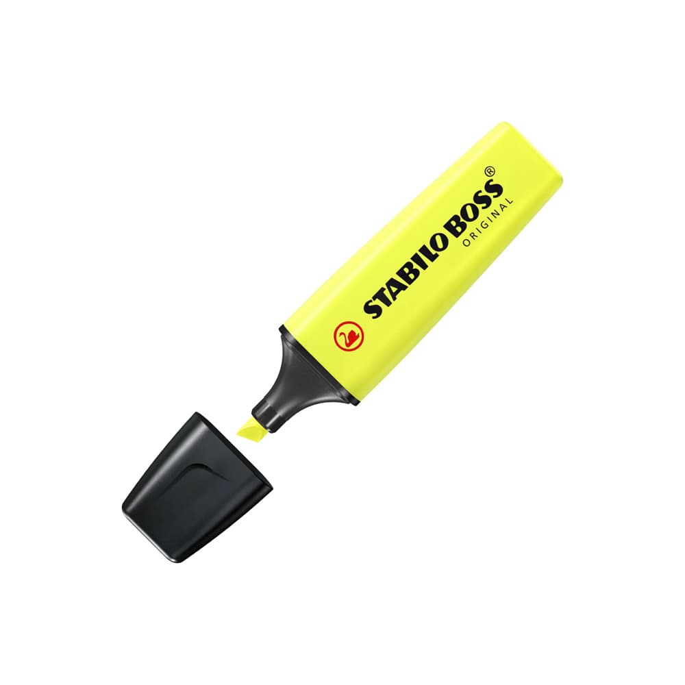Marcador Fluorescente Stabilo 70/24 Amarelo 10un