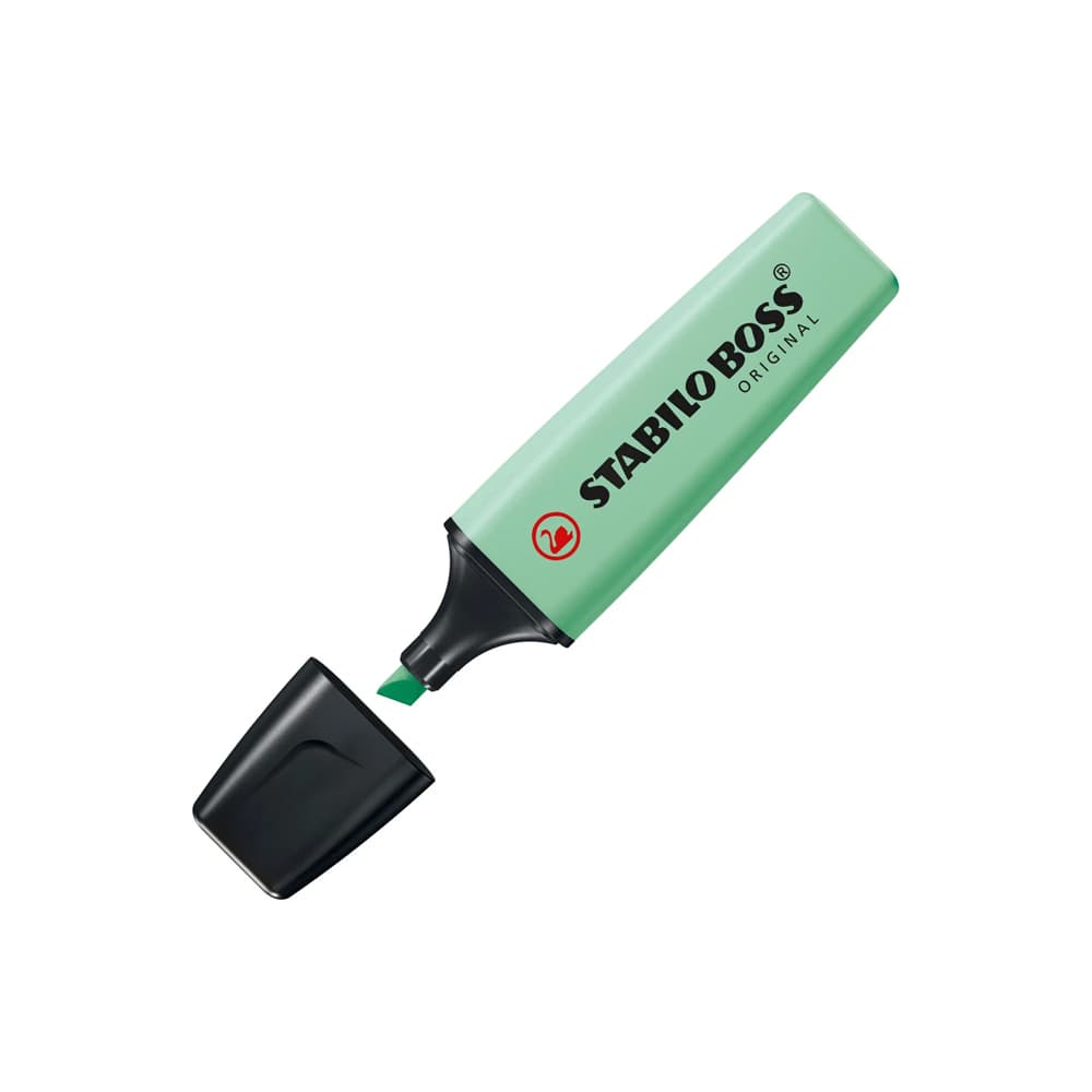 Marcador Fluorescente Stabilo 70/116 Menta Pastel 10un