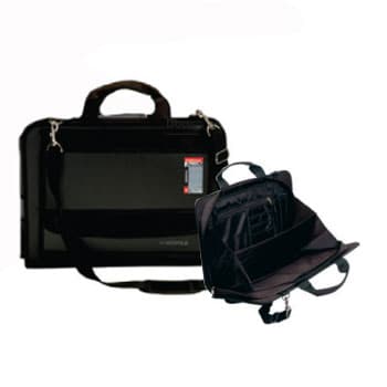 Mala Porta Documentos 36x25cm EK Megapolis Preto