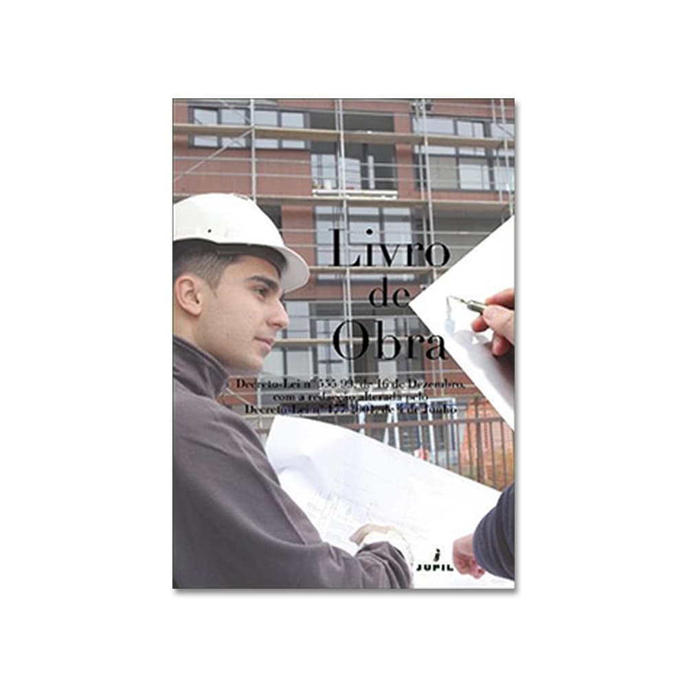 Livro Registo de Obra Manual Jufil