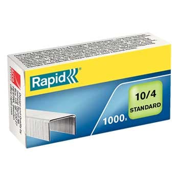Agrafos 10 Rapid (2/10 Folhas) Cx1000un