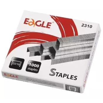 Agrafos 23/10 Eagle (10/60 Folhas) Cx1000un