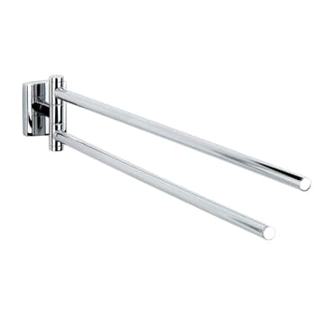 Toalheiro 2 Braços Cromado Tesa Klaam