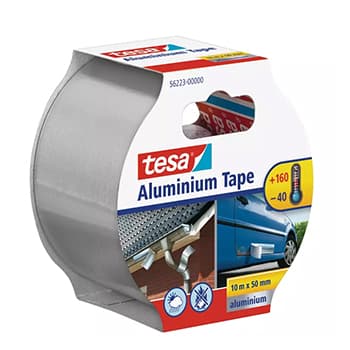 Fita Adesiva Alumínio 50mmx10m Tesa Prata