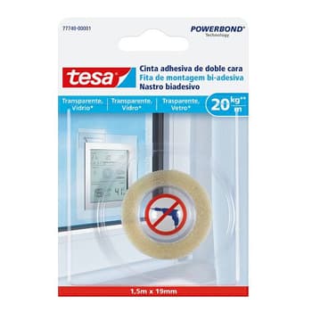 Fita Montagem Bi-adesiva 19mmx1,5m Powerbond 20kg Tesa