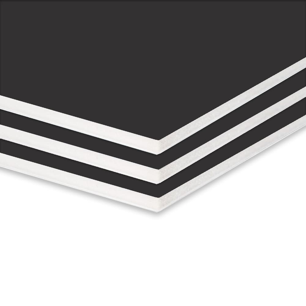 Placa K-Line Preto 5mm 50x70cm Pack 40un